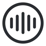 Voice Cricle SVG Icon